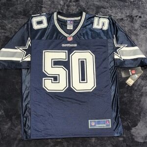 Pro Line NFL Dallas Cowboys Sean Lee #50 Jersey Adult Size Medium Blue NWT